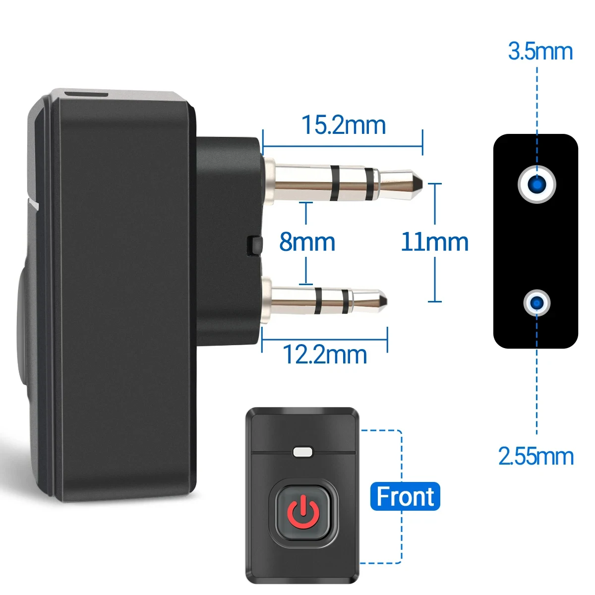 BT-E1 Auriculares Bluetooth con cargador para radio Quansheng y Baofeng - imagen 5