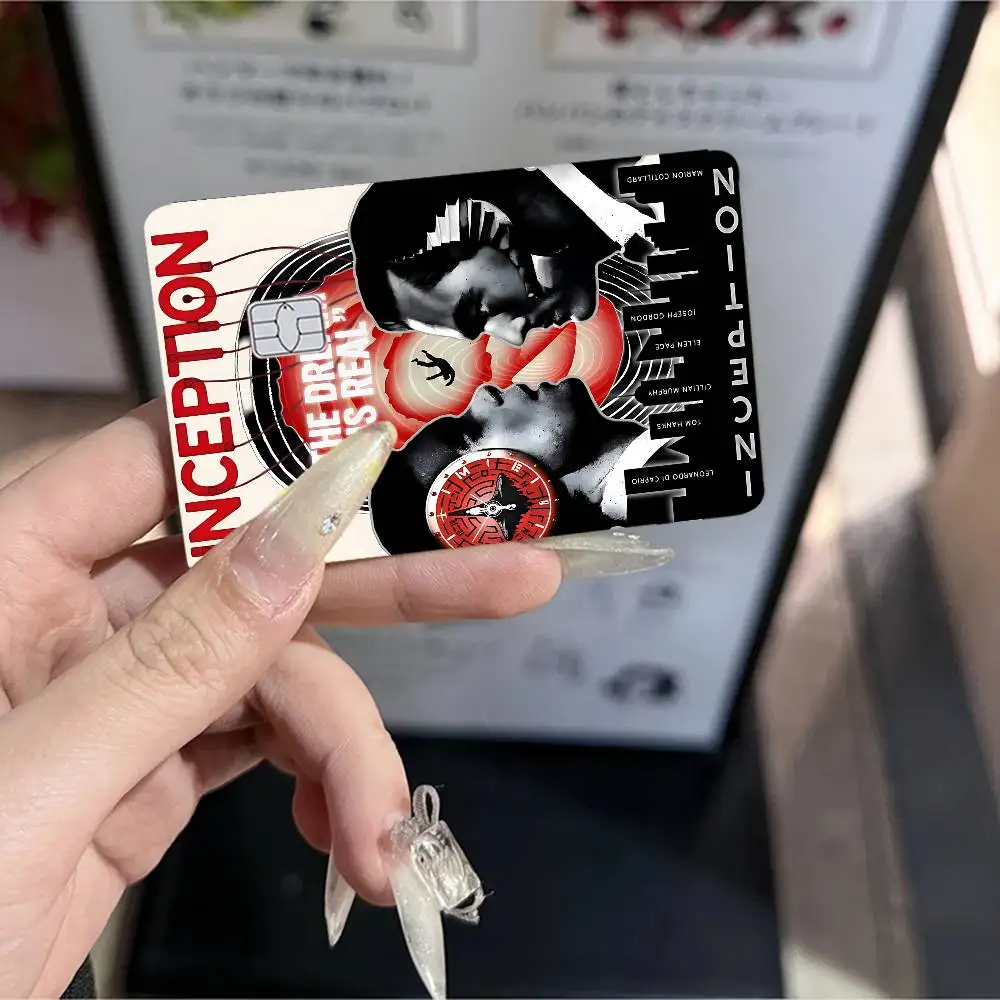 شريط لاصق لفيلم I-Inception الكلاسيكي الكلاسيكي لبطاقة الخصم الائتمانية البنكية ملصق حماية بطاقة الائتمان الشخصية
