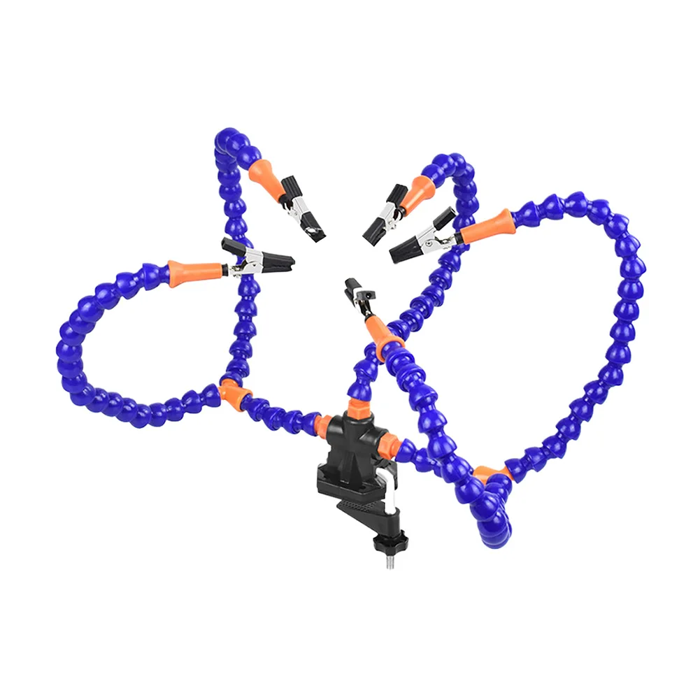 

Flexible Soldering Helping Hands with Heat Resistant Clips for Secure Grip in Jewelry Making and Electronics Repair