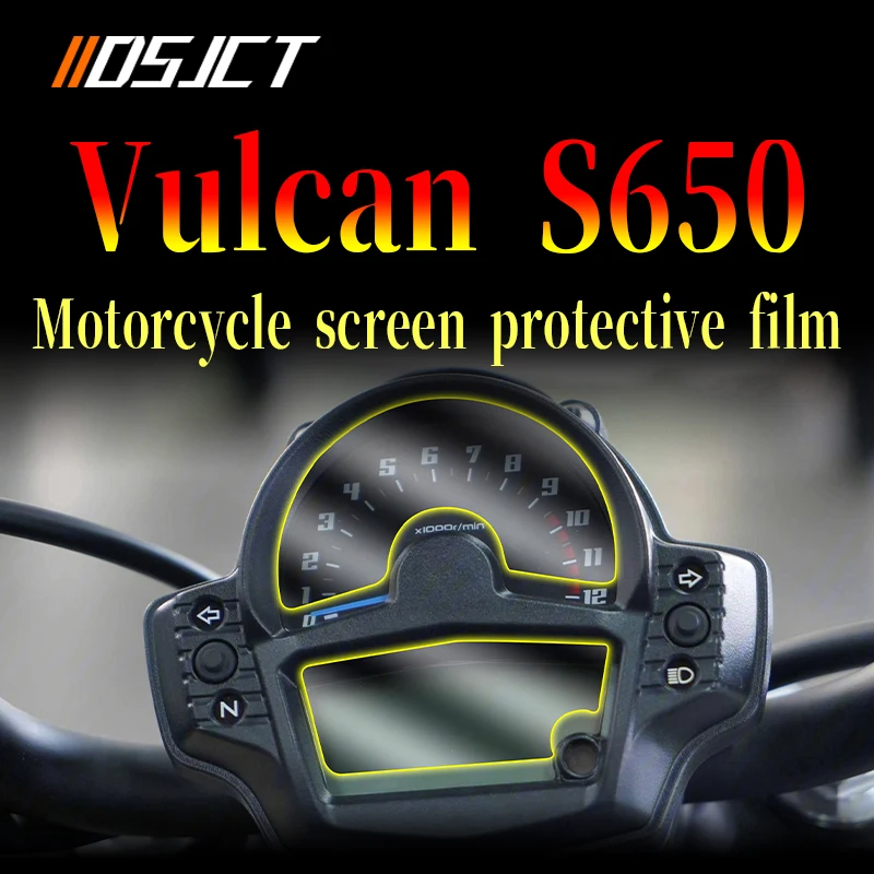 

For KAWASAKI VULCAN S 650 S650 VN650 VN 650 2015-2021 Motorcycle Accessories Protection Film Screen Protector Instrument