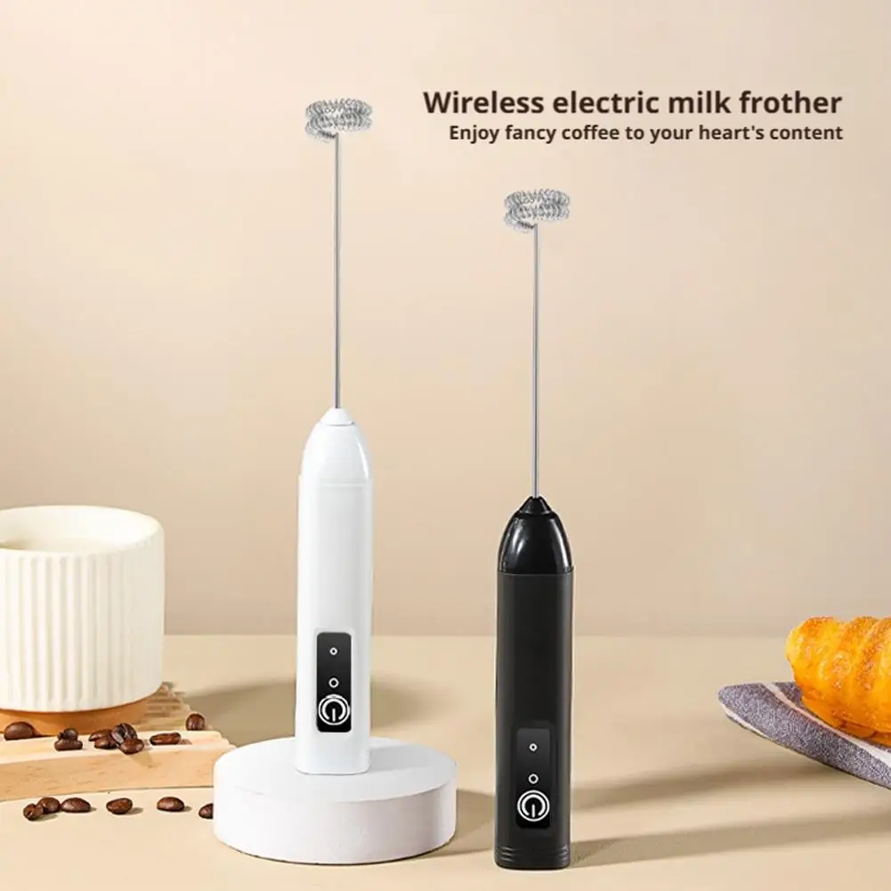 

Hot sale Electric Milk Frother Handheld Egg Beater Foamer Coffee Maker Electric Blender Mixer Mini Portable Blender Kitchen Tool