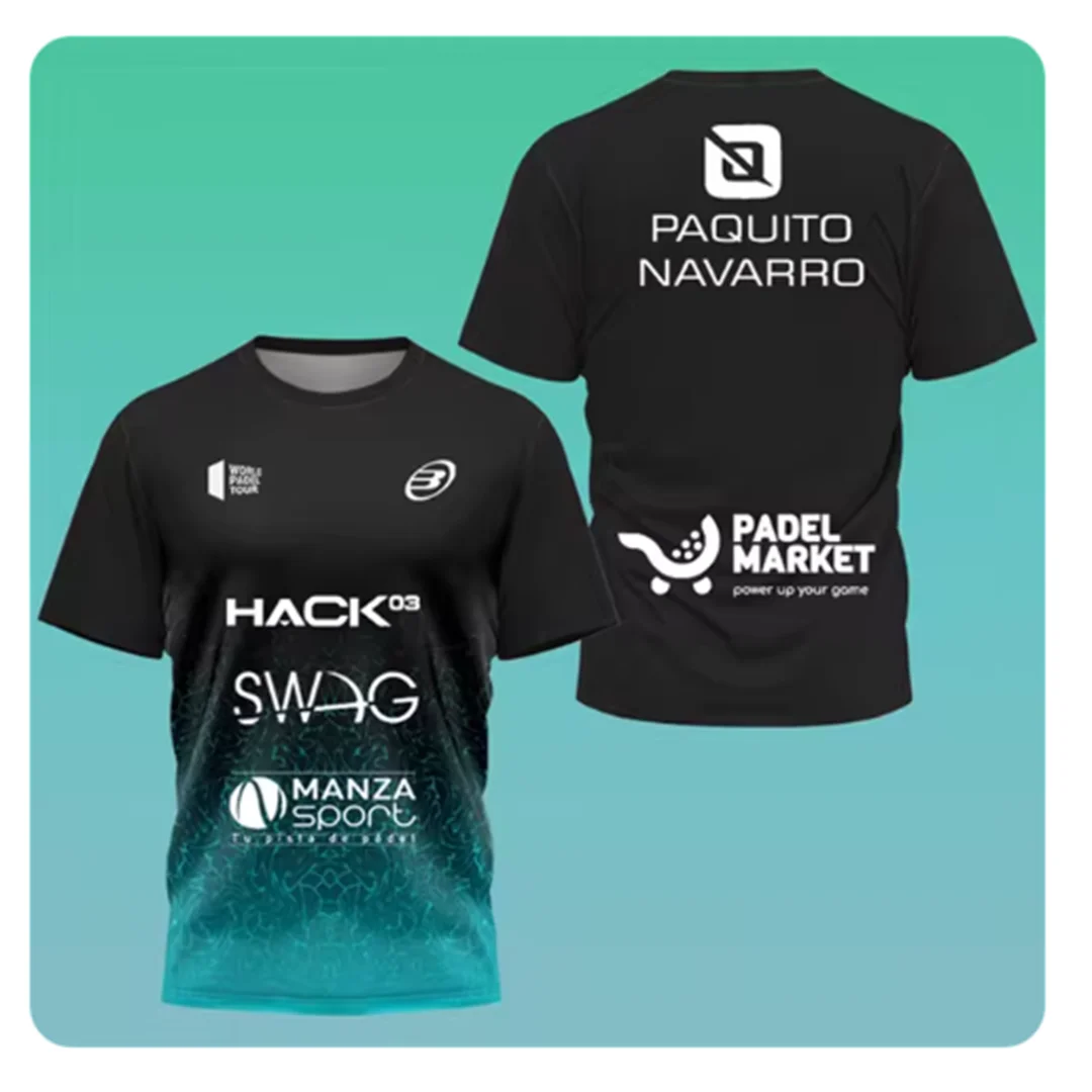 Fashion Men's Tennis Sportswear T-Shirt Boutique Outdoor Badminton Table Tennis Training Clothes Summer Short-Sleeved Loose Tops image 4