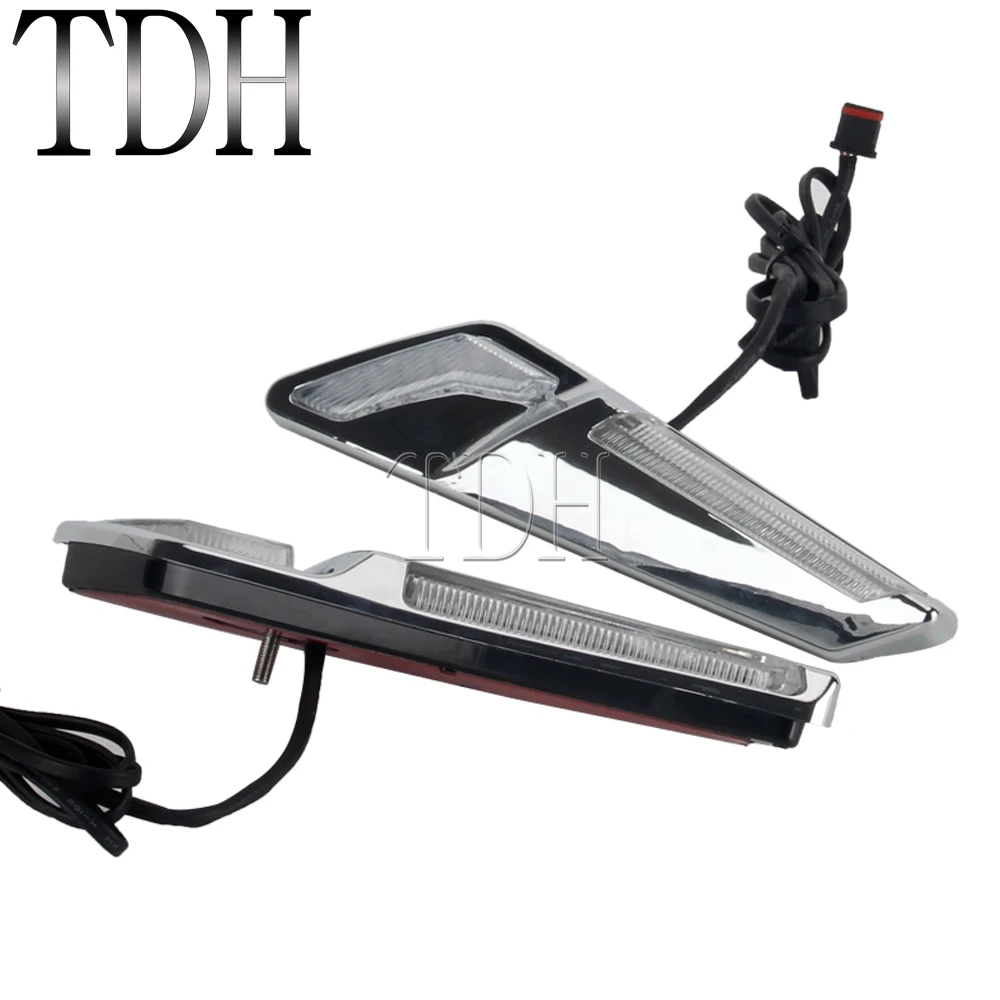 For Honda Gold Wing GL 1800 F6B 2018 2019 2020 2021 Front Brake Fork Mounted NAV LED Light Decorative Light For Goldwing GL1800 