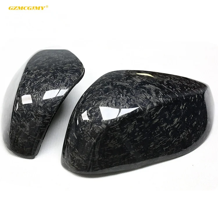 

Tom AutoHigh Quality Forged Fibers Replacement Type Mirror Caps Covers for Infiniti Q50L Q60 QX30 Rearview Mirror Cover