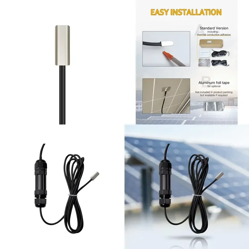 *2026*  HOT RIKA PV Module Temperature Transmitter 4-20mA Paste Type for Solar Plant SCADA Integration