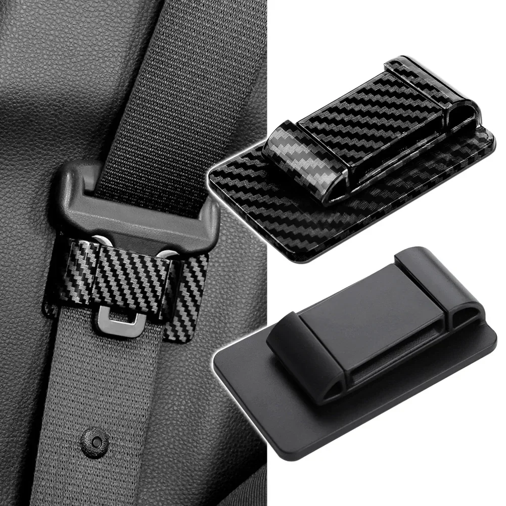 Car Seat Belt Limiter Buckle Stopper Holder Safety Belt Adjusting Clip Non-slip Spacing Limit Device Fixed Buckle Accessories