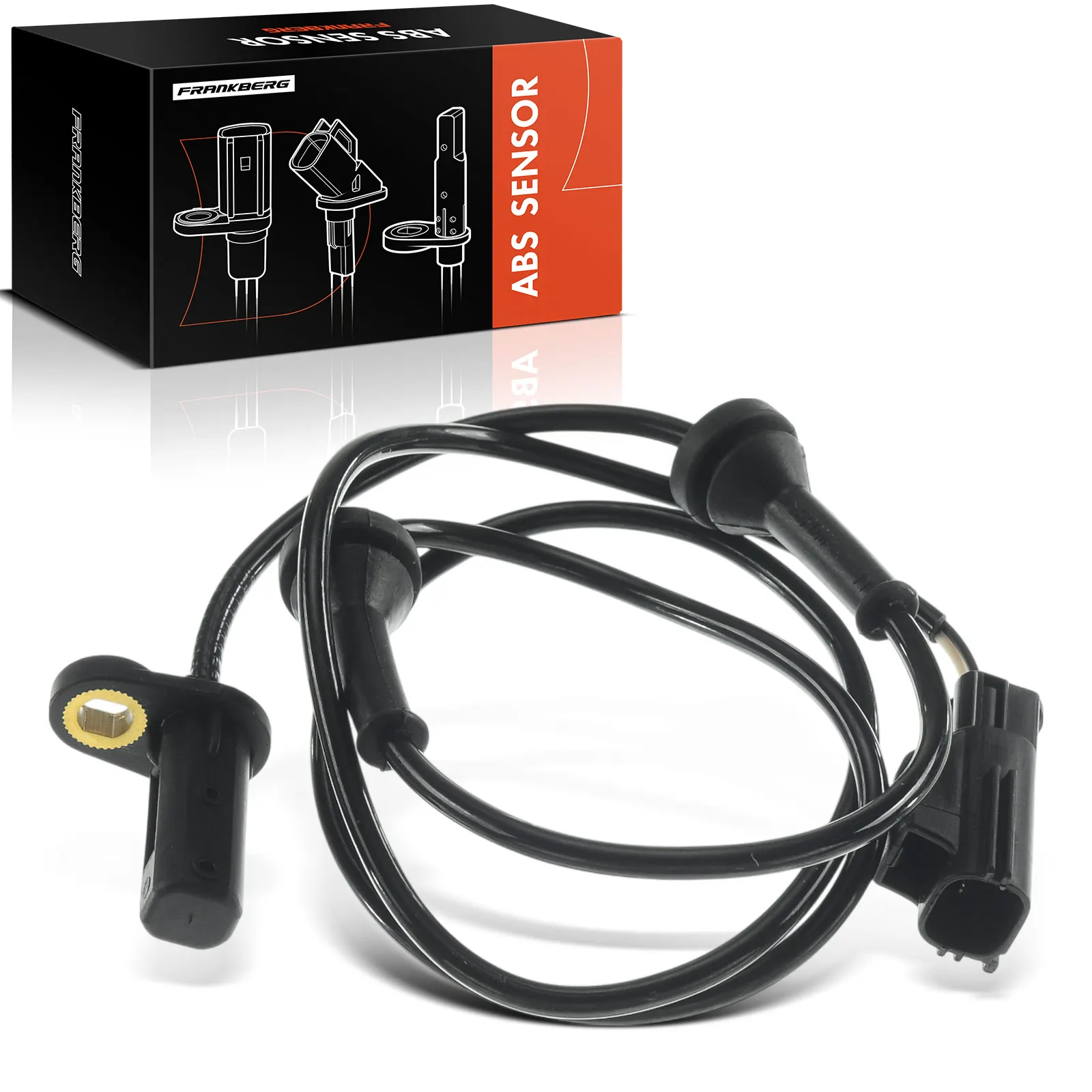 Frankberg 1x ABS Sensor Vooras Links Rechts voor Volvo C70 I Cabriolet Coupe S70 V70 2.0L 2.3L 2.4L 2.5L 1998-2005 9472170