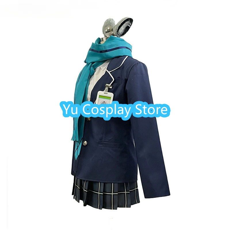 Game Blue Archive Sunaokami Shiroko Cosplay Costume Japanese High School Uniform Jk Dress Suit Coat Shirt Skirts Custom Made