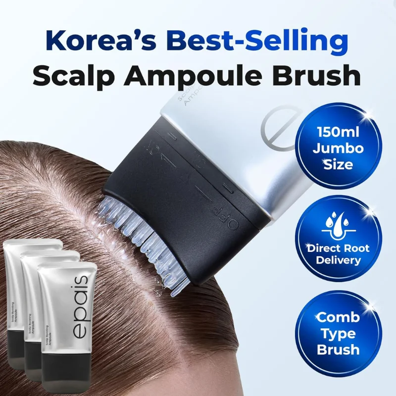 150ml Epais Scalp Boosting Ampoule Deep Nourish Scalp Repair Damaged Hair Roots Moisturizing Scalp Revitalizing Care Serum