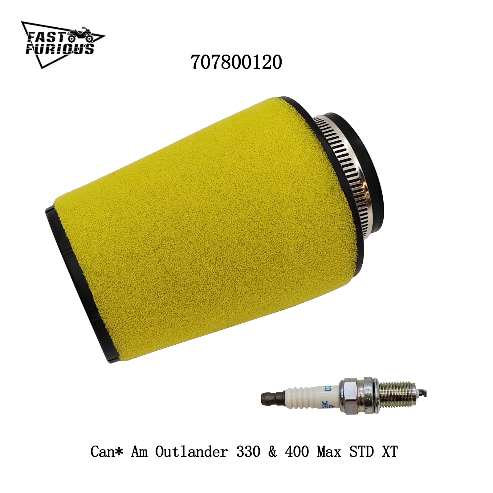

Двухступенчатые свечи зажигания воздушного фильтра для Can* Am Outlander 330 и 400 Max STD XT 4x4 707800120