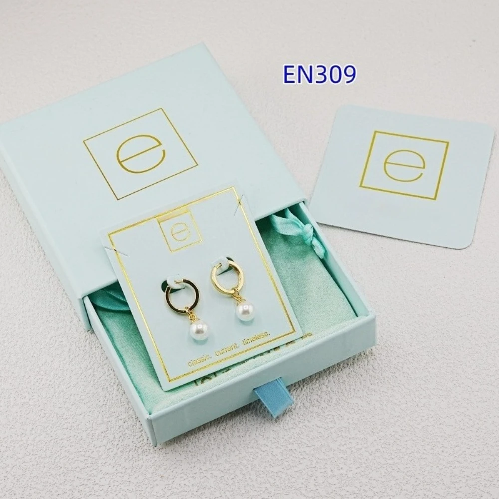 YEEVAA Elegant Gold Color Pearl Hoop Earrings for Women Huggie Earrings with Pearl Drop Dangle Jewelry Wedding Party Gift