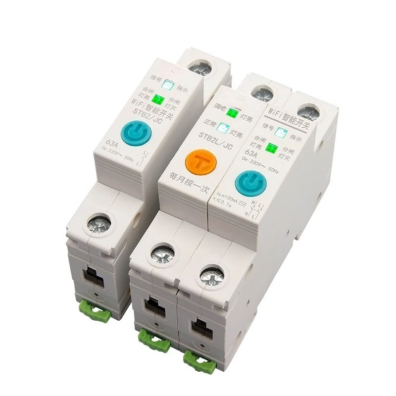For metering intelligent air leakage switch air mobile phone remote control wireless remote control circuit breaker timing
