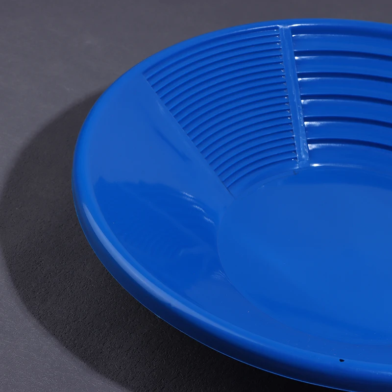 High Quality Dia 35/38cm Plastic Gold Pan Ergonomic Gold Panning Tool For Gold Mining Metal Detect Wash Gold Panning Equipment