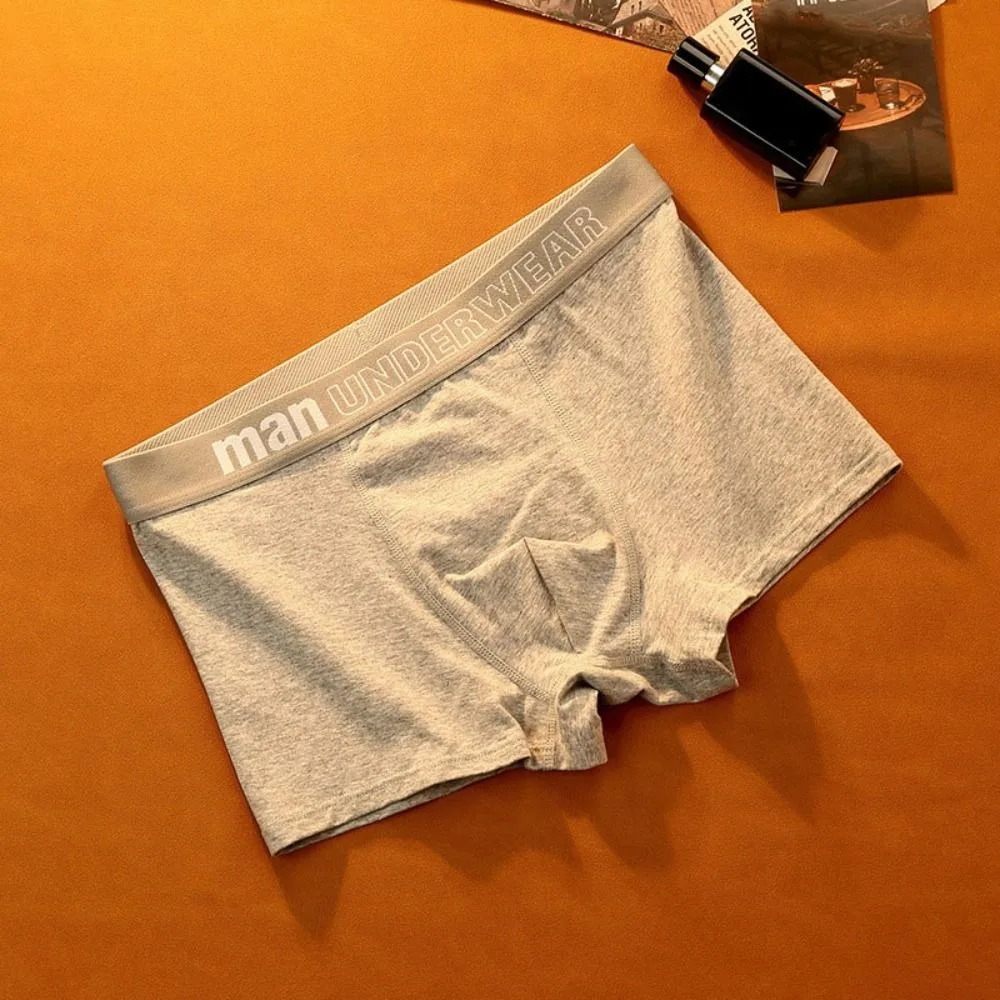 4 قطعة مريحة حجم كبير الرجال الملاكم ملخصات منتصف الخصر الملابس الداخلية السراويل السروال سلس إلكتروني سراويل الهدايا