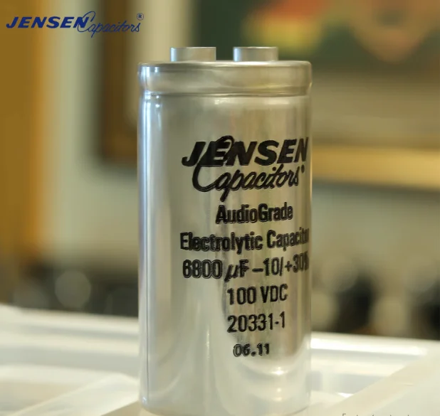 2pcs/lot Denmark Jensen 6800uf 100v 50X100MM Electrolytic capacitor original handmade works free shipping