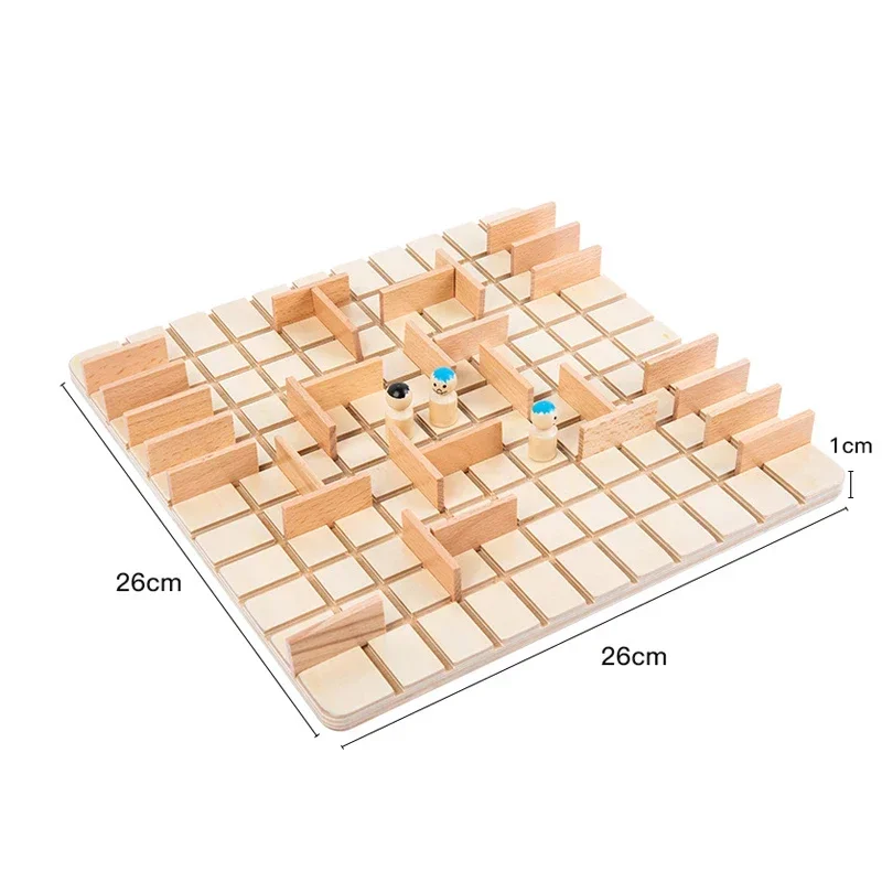 親子のためのQuoridorボードゲーム,チェイスアンドインターセプトゲーム,バトルゲーム,2人用パズルおもちゃ,楽しいギフト