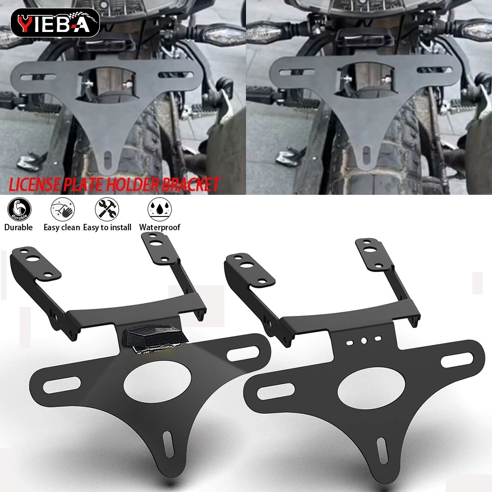 

For Husqvarna VitPilen 401 250 200 125 2018-2025 SvartPilen 401 2024 License Plate Holder Bracket Tail Tidy Fender Eliminator