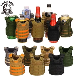 SINAIRSOFT 전술 맥주 밀리터리 몰리 병 커버 조끼, 음료 쿨러, 크리스마스 드레스 업 액세서리, 할로윈 파티, LY2074