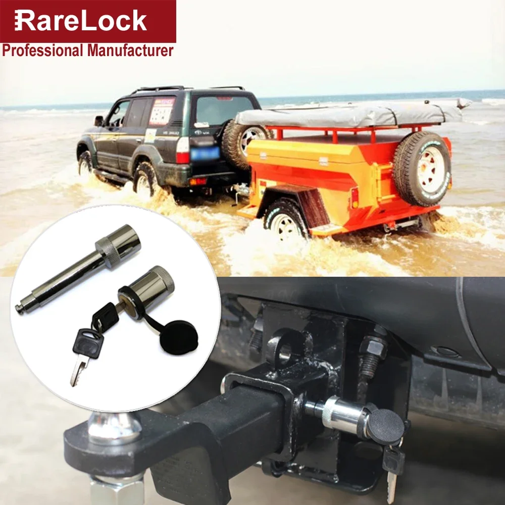 Trailer Key Lock Trailer Pin Arm Yacht SUV RV ATV UTV Truck Car Lock Accessories Auto Parts DIY Rarelock MS449 G