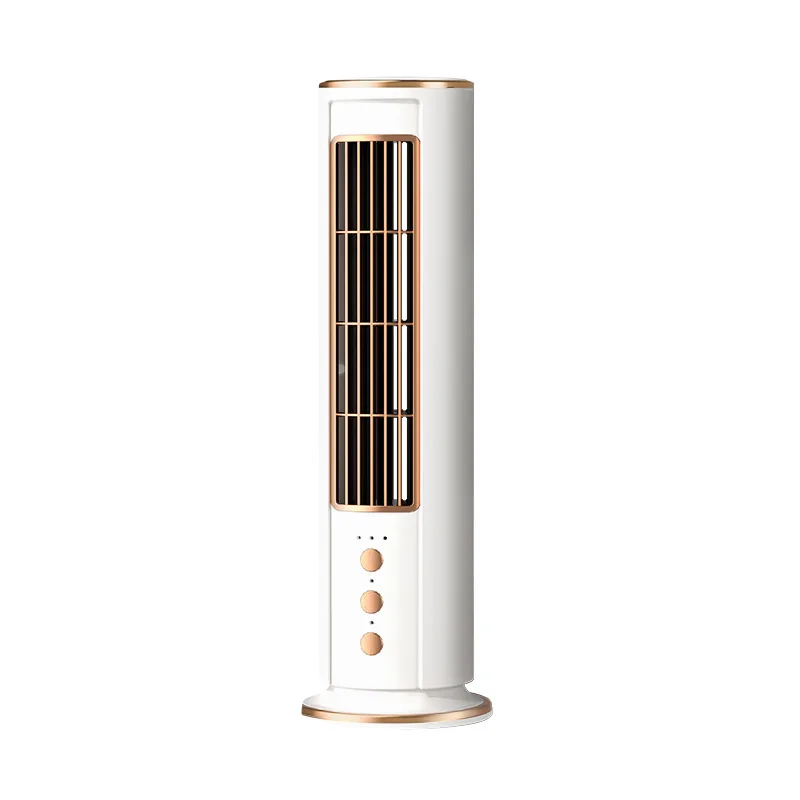 Electric fan cross-border compact multi-function night light tower fan usb portable desktop charging small fan