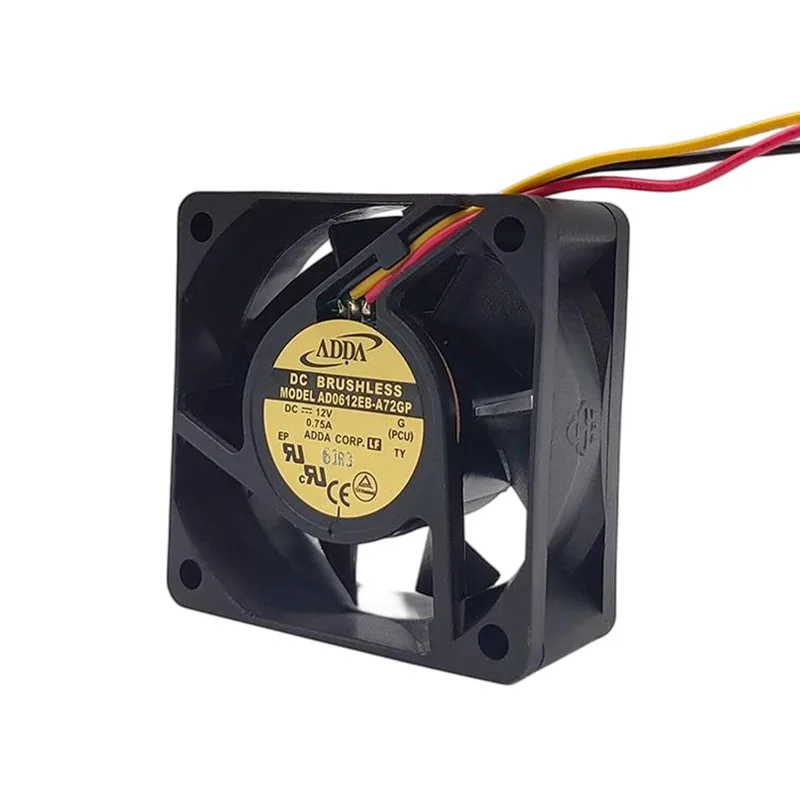 NEW ORIGINAL AD0612EB-A72GP 12V 0.75A 6025 60*60*25mm COOLING FAN RADIATOR