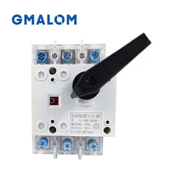 Load Isolation Switch HGL-63A 100A 380V 3P 4P 50HZ 3 Poles Disconnect Isolator Switches Isolation switch High Quality