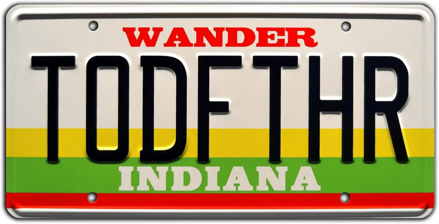 Hawkins Chief Hopper | TODFTHR | Metal Aluminum sign License Plate