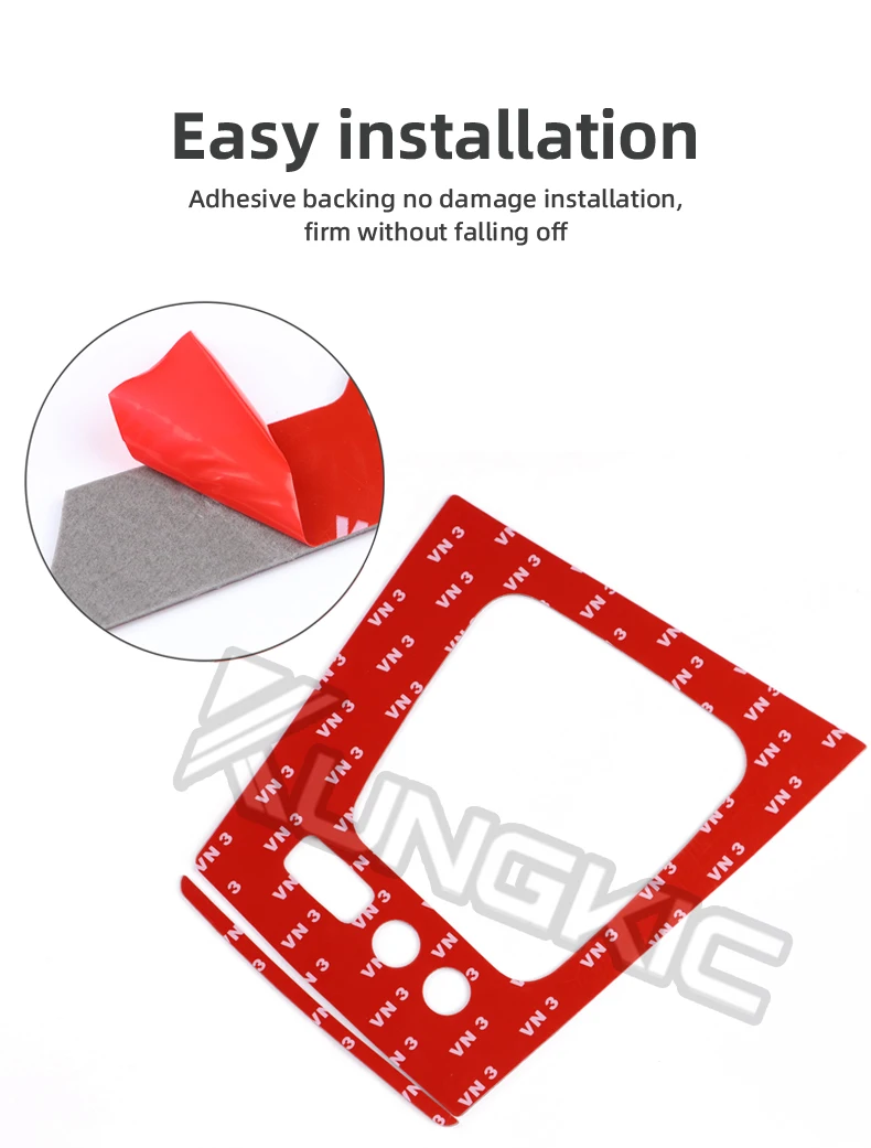 Echter, weicher Carbonfaser-Aufkleber für Alfa Romeo 159 2005-2019 2020 2021 2022 2023 LHD Schalt-/Automatik-Schaltkastenrahmen – Detail 9