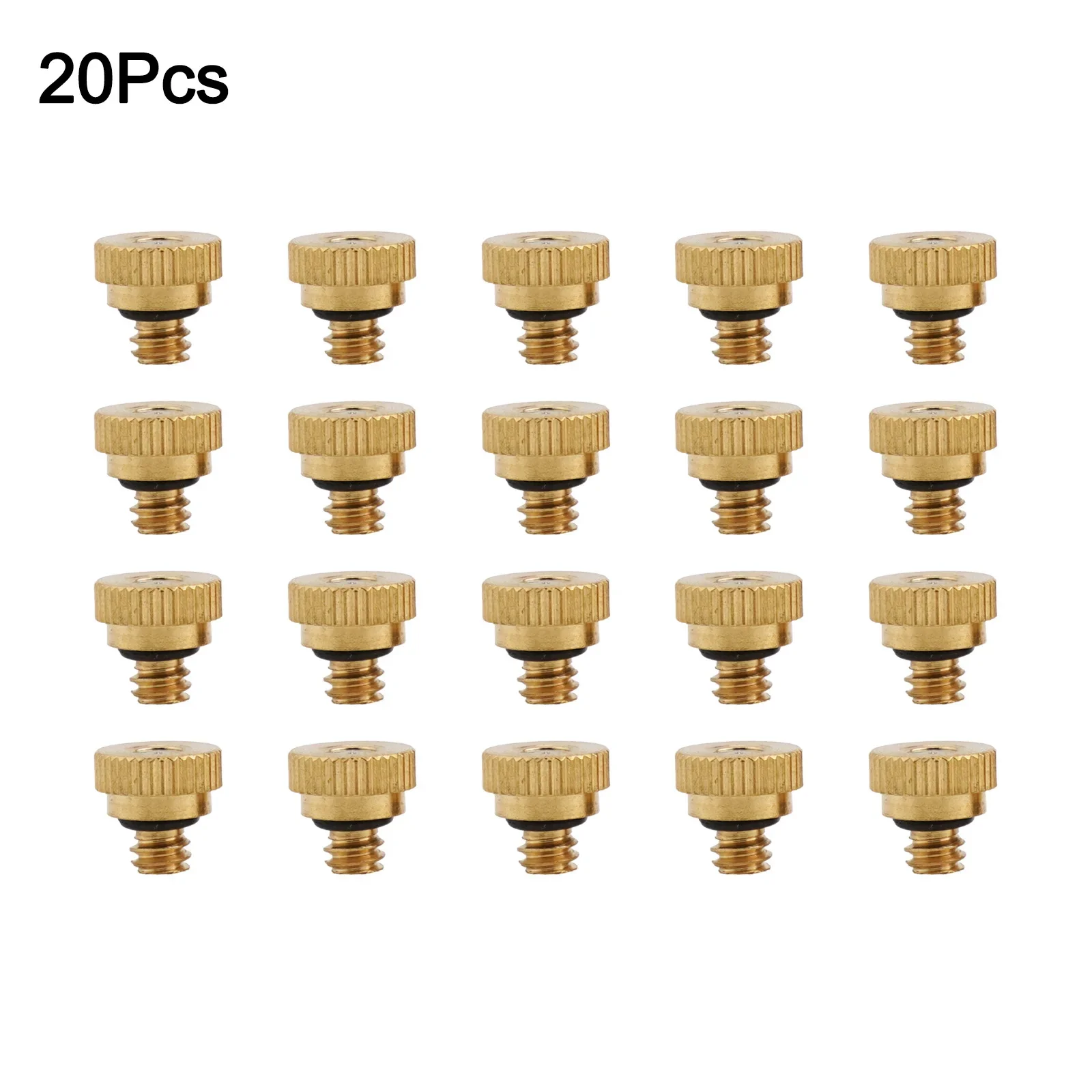 

Misting Nozzles 20pcs Outdoor Cooling Nozzles Energy Saving Nozzles Excellent Misting Effect High-Quality Material