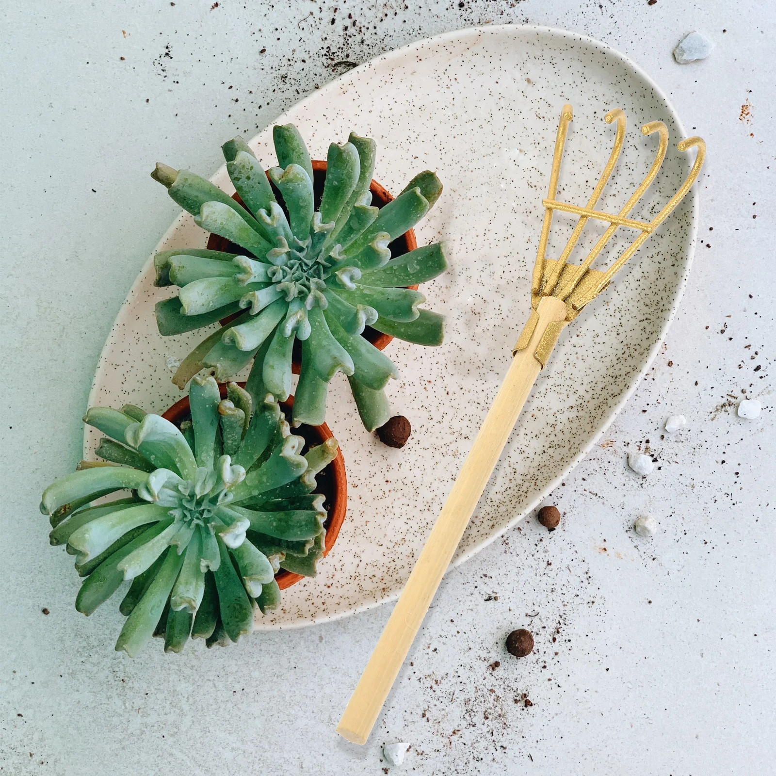 

5Pcs Incense Ashes Iron Rakes Small Lightweight Mini Garden Tools Sand Smoothing Desktop Ornaments Incense Ashes Rake