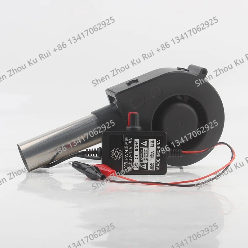 Cooling Fan Factory Direct Supply BFB1012H 97X97X33MM 9733 Low-noise Campfire Barbecue PWM Governor Turbine Blower DC 12V 1.20A