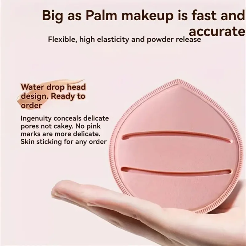 1/5PCS Extra Grote Waterdruppel Make-Up Bladerdeeg Nat Droog Tweeërlei Gebruik Cosmetische Rookwolken Luchtkussen Concealer Foundation make-up Spons Rookwolken