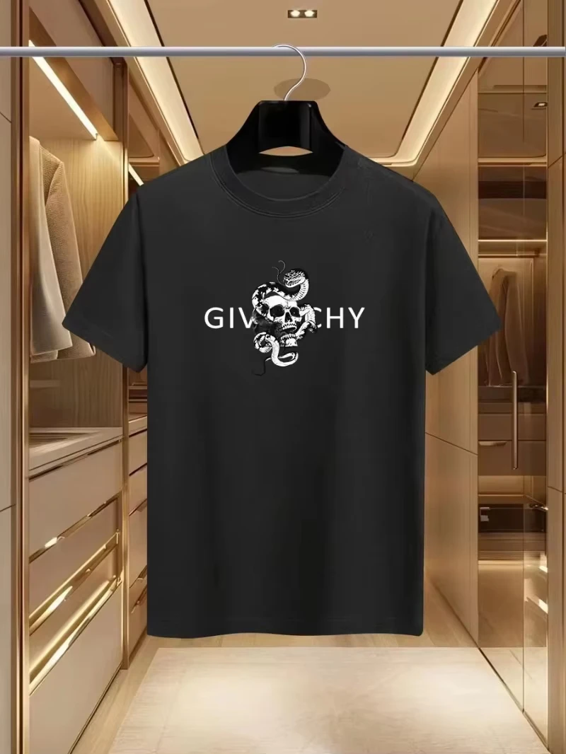 

Новая мужская летняя футболка 2026 года: люксовая, модная, с принтом, из чистого хлопка, с круглым вырезом, повседневная и трендовая, в стиле Y2K, высококачественная.