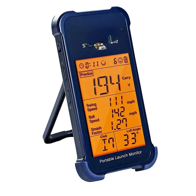 

Golf distance measuring instrument, golf swing analysis radar