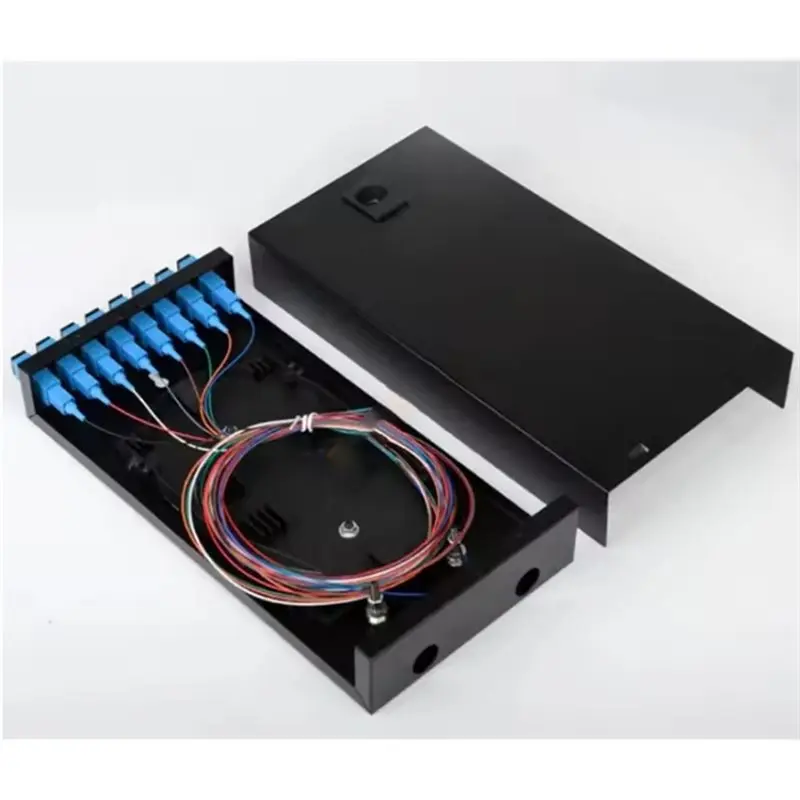 

FC-[IANC-AB01] SC Adapter Panel Included 8 Port Optical Fiber Distribution Frame Pigtail With For Wall Mounted Fiber Termination