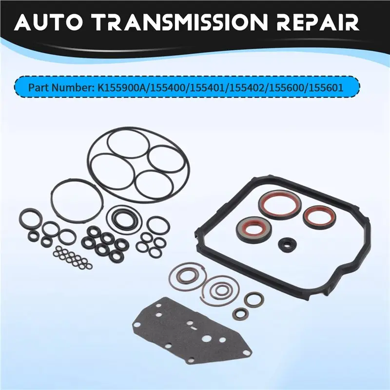 A22E-K155900A 155400 DPO AL4 Auto Transmission Master Overhaul Repair Kits Half Shaft Oil Seal For Citroen view 2