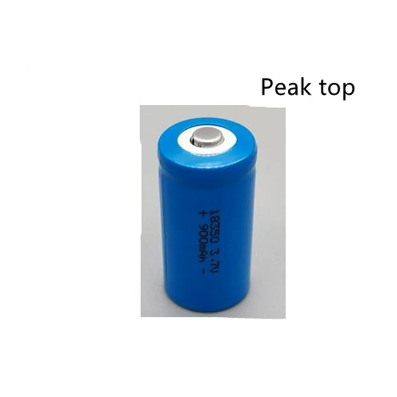 

4Pcs/Lot 3.7V 18350 900MAh Rechargeable Lithium Ion Li-ion Battery