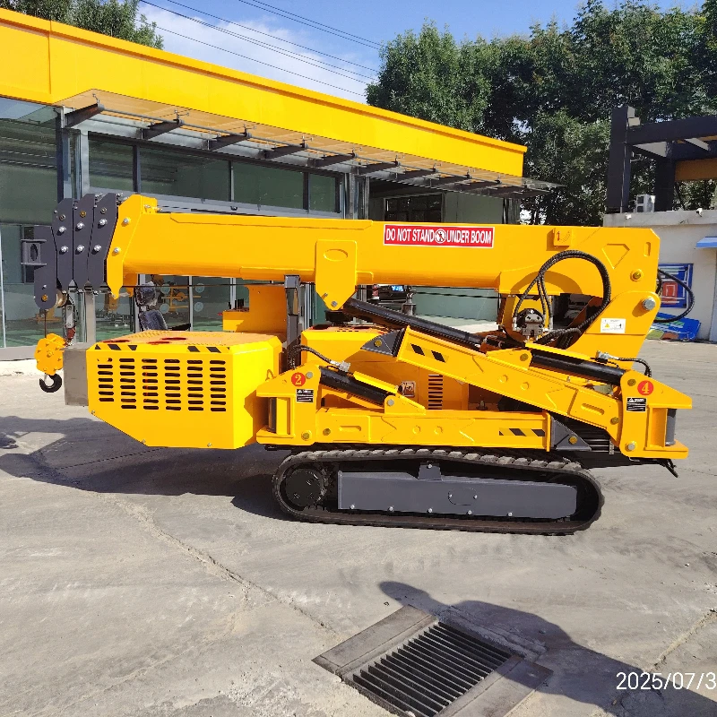 High Quality Spider Crane Crawler Machine Supplier Powerful Hydraulic Tower Mini Crane Spider Crane Lifting Platform for France