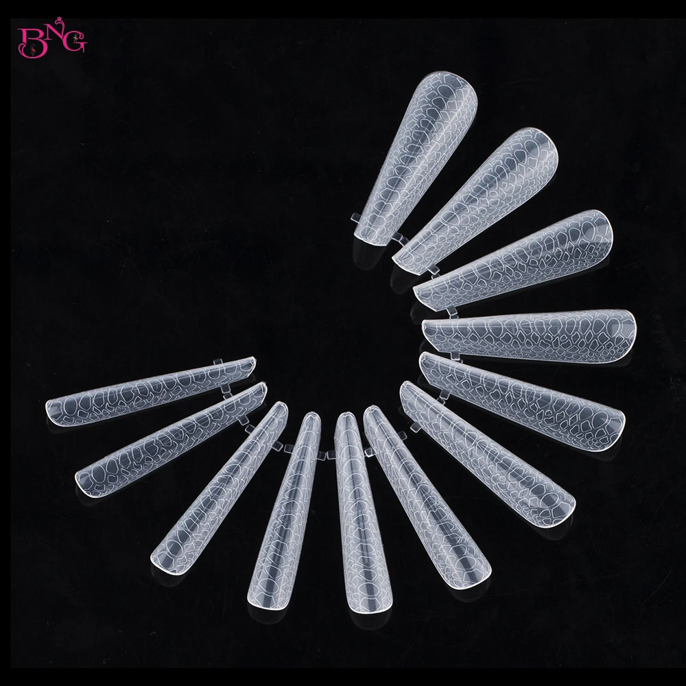 Dual Forms Poly Extension Gel Dual Nail Forms 120pcs Stiletto False Nail Molds Almond Full Cover Builder Nails Acrylic Nail Form