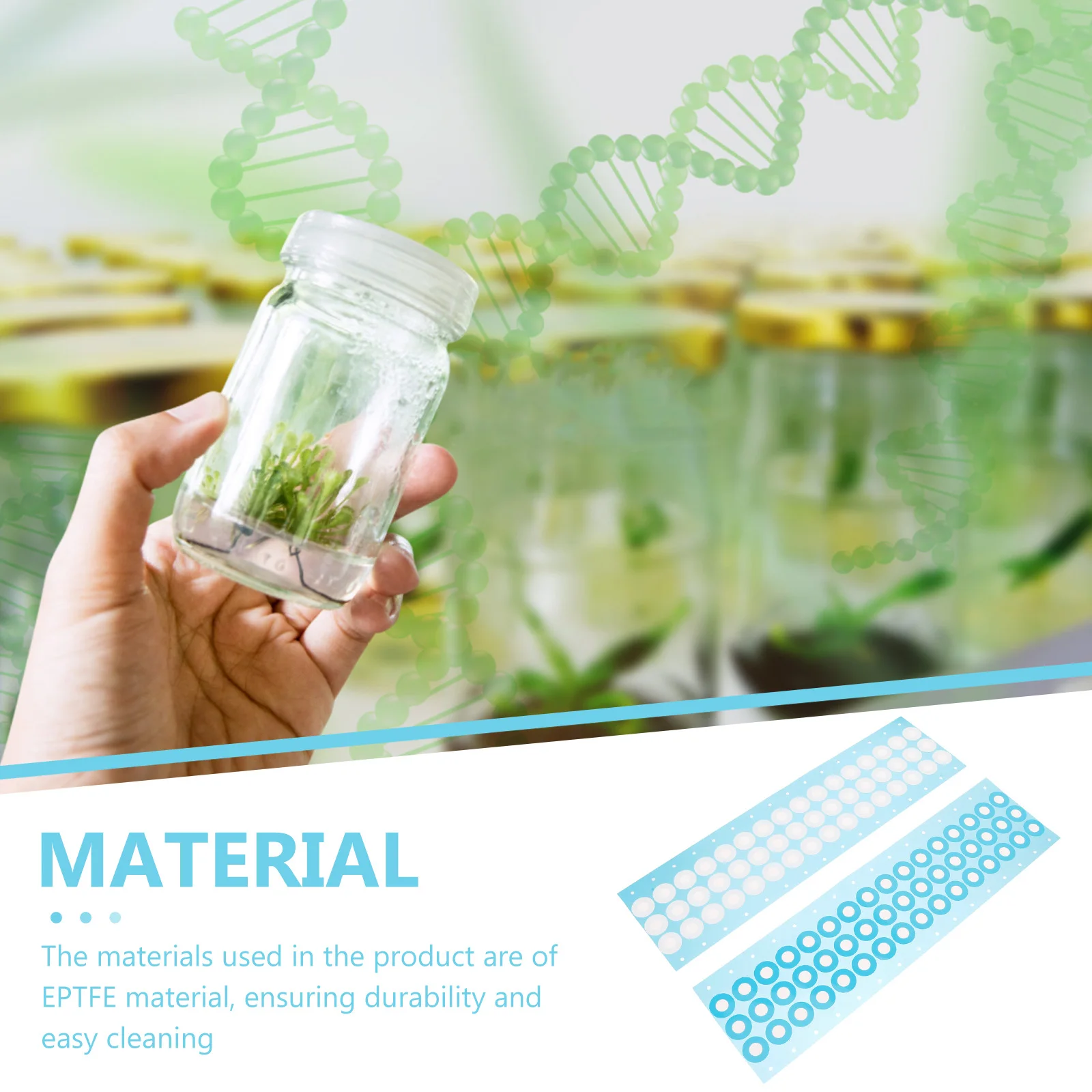 

Supplies 2 Sheets Breathable Pad for Bottle Lids Prevent External Contamination Mushroom Bottle Lid Pad