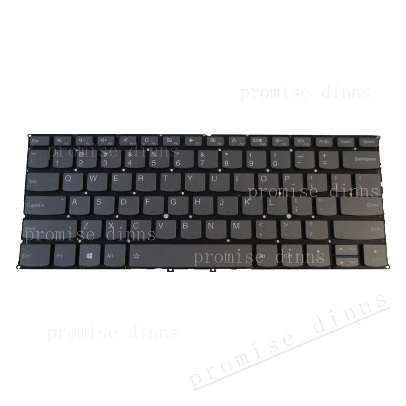 M   for Lenovo IdeaPad Yoga C940-14IIL 81Q9 Black Backlit Keyboard