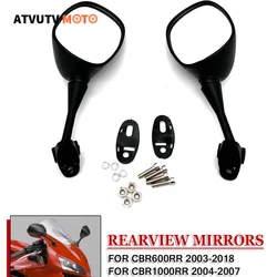 Motorcycle Rearview Mirror Racing Sport Bike Back Side Mirrors For HONDA CBR600 CBR600RR CBR1000 CBR1000RR SUZUKI GSXR600