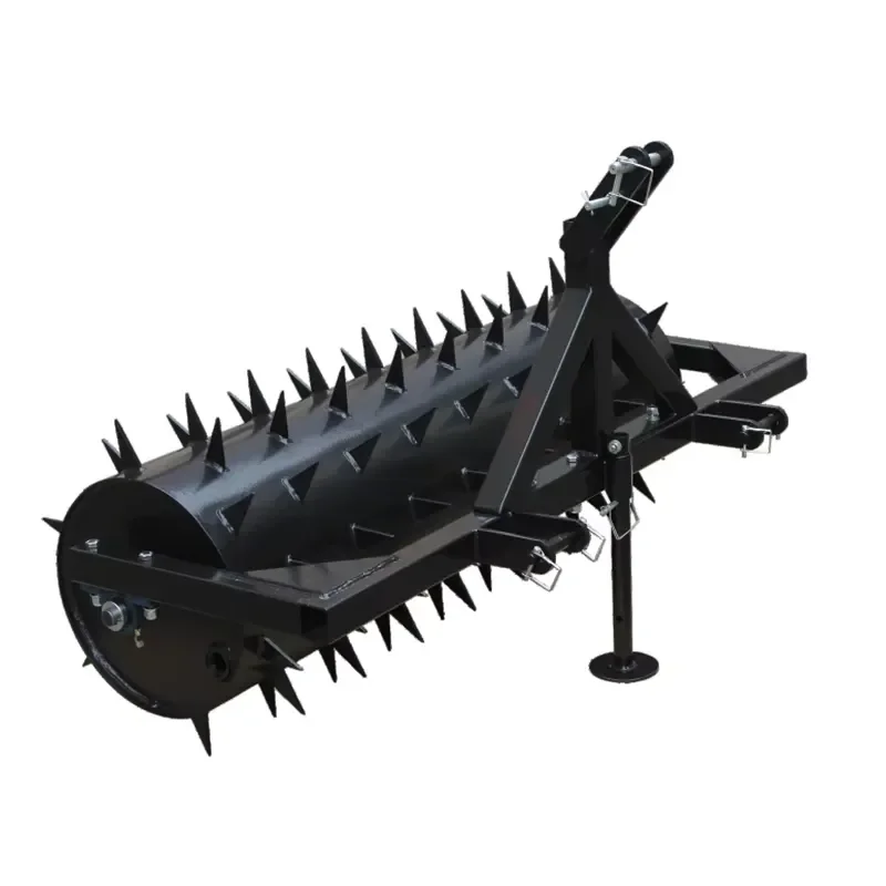 3PT 48'' 60'' Drum Lawn Roller Spike Aerator for Lawn Tractor Zero Turn Mower