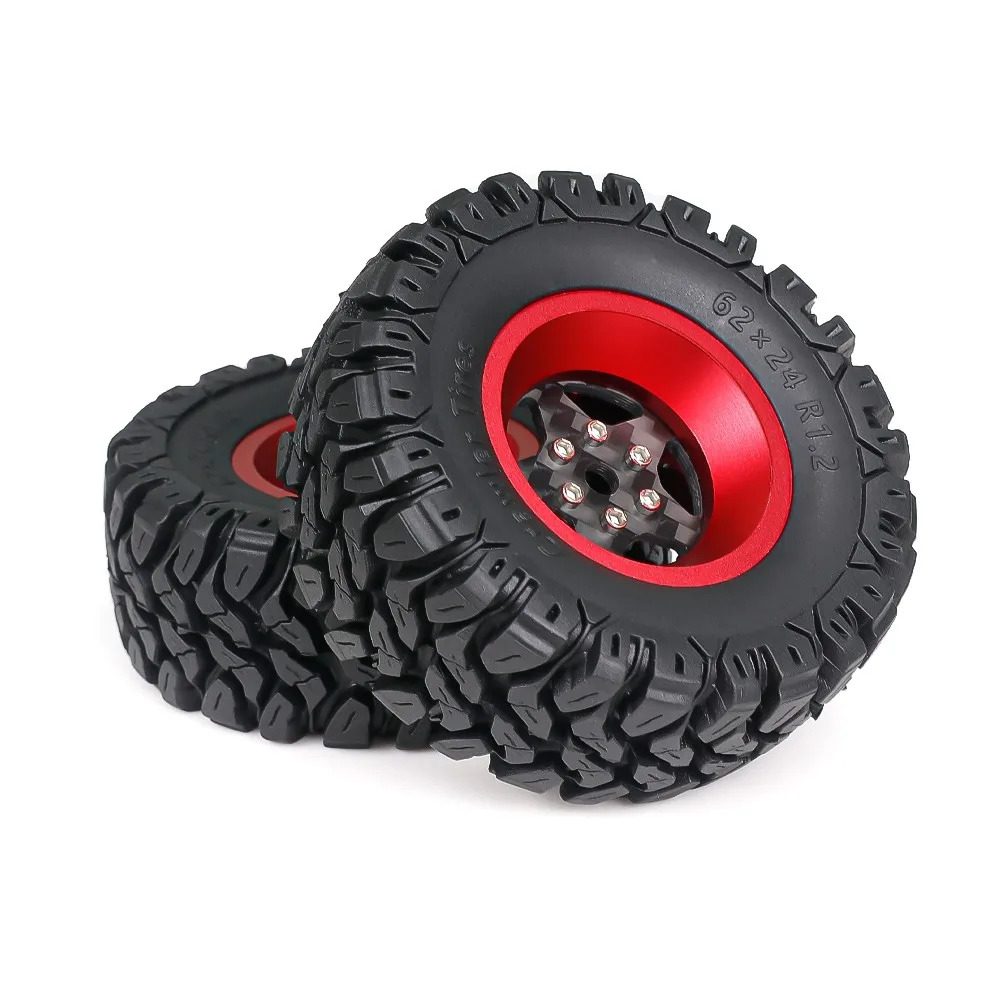 Carbon Faser Legierung 1,2 Zoll Beadlock Radnabe Felgen für 1/18 TRX4M SCX24 FMS FCX18 FCX24 Furitek RC Auto Metall Upgrade Teile – Detail 17