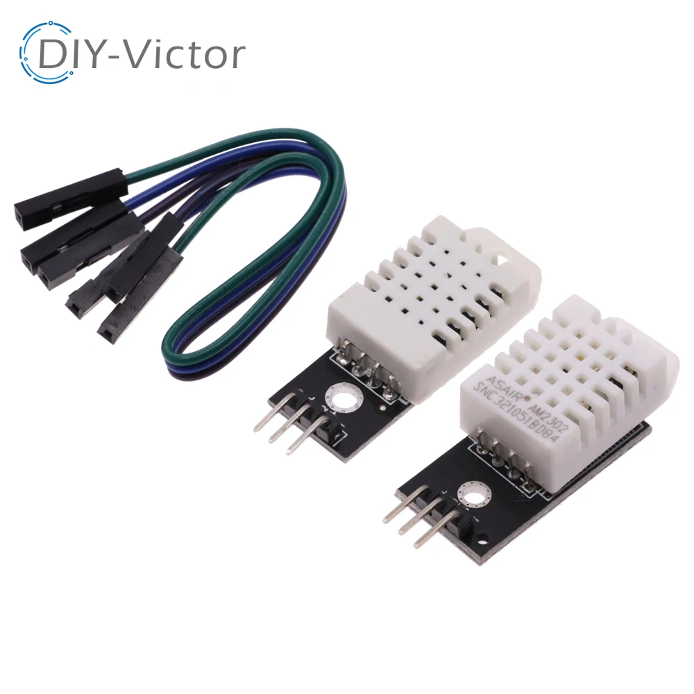 DHT22 AM2302 Digital Temperature Humidity Sensor Module Replace SHT11 SHT15 With Dupont Cables for Arduino DIY Kit