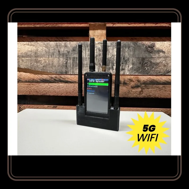 

Модуль Flipper Zero 5G Wi-Fi 4-в-1: 433M (CC1101) / Модуль ESP32-C5 Predator / Модуль GPS-позиционирования / 2,8-дюймовый экран Predator