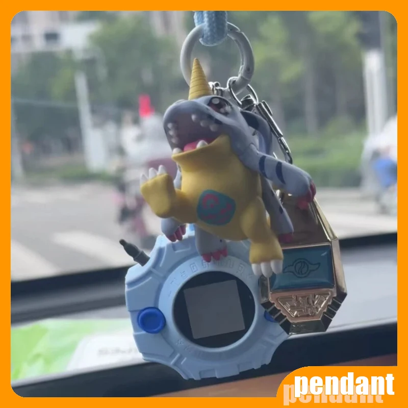 Digimon Car Charm / Hanging Ornament – Digivice (Holy Plan) & Crest Of Evolution 4-Piece Set Keychain Gift Toys