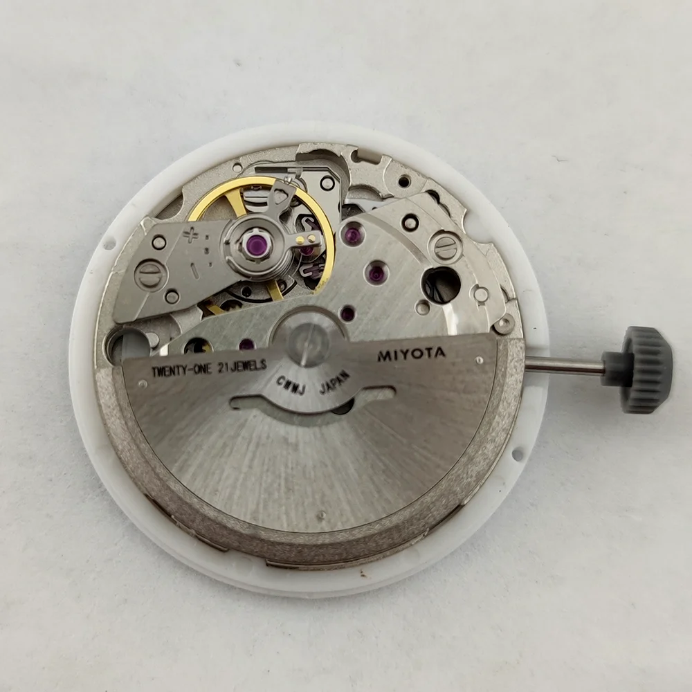 اليابان ميوتا 8285 الحركة الميكانيكية الأوتوماتيكية وزارة الدفاع آلية ساعة اليوم مع الأسبوع عند 12:00/التاريخ عند الساعة 3:00 21 جواهر #2