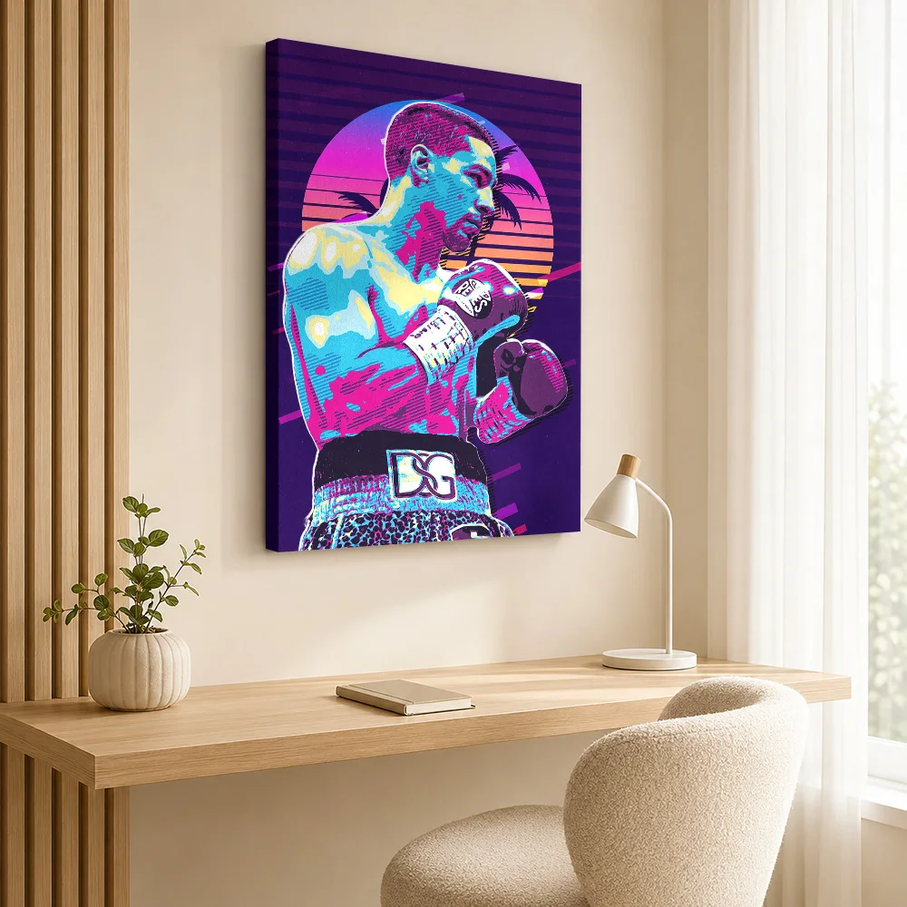 Danny Garcia Canvas Print Poster Personalized Modern Aesthetic Wall Paintings Decoration for Living Room Bedroom Ready to Hang
