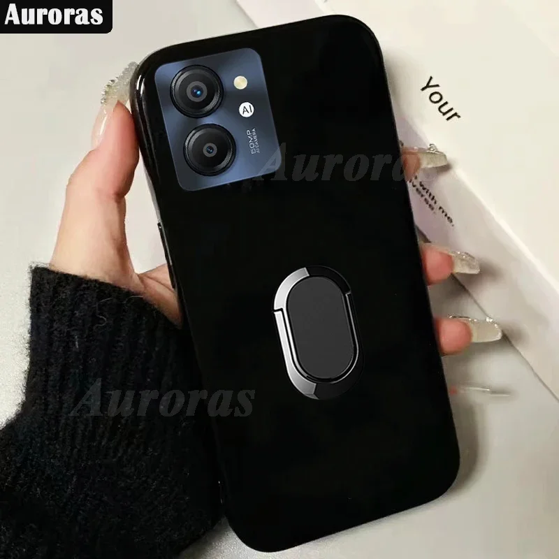 

Phone Case For Blackview color 8 shark 8 Adsorbable Ring UltraThin Silicone Soft Cover For Blackview BV9300 Pro Shockproof Shell
